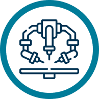 Ícone Cirurgia Robótica
